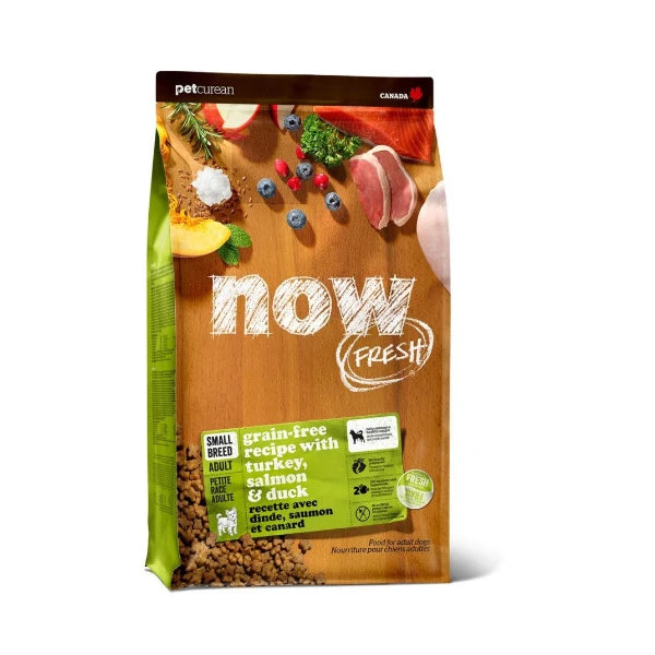 Petcurean - NOW TURKEY SALMON DUCK SMALL BREED Adult Dry Dog Food