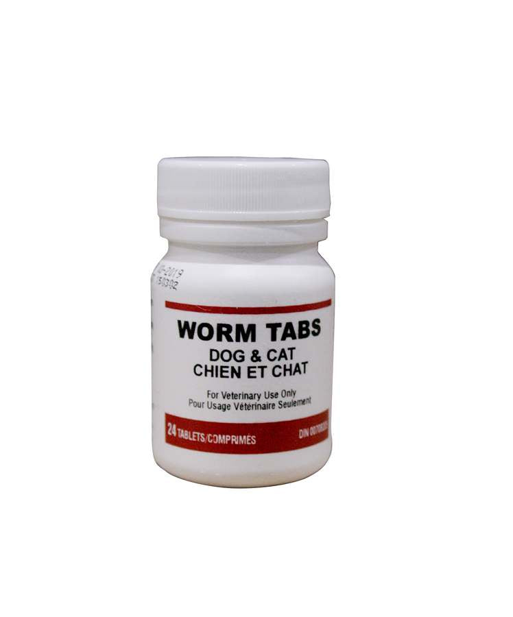 Dominion Vet Labs - Deworming Tabs for Cat and Dog - 24PK
