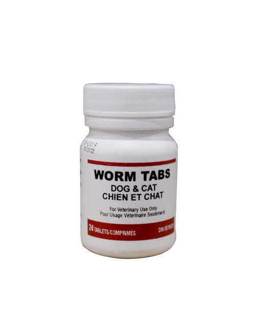 Dominion Vet Labs - Deworming Tabs for Cat and Dog - 24PK