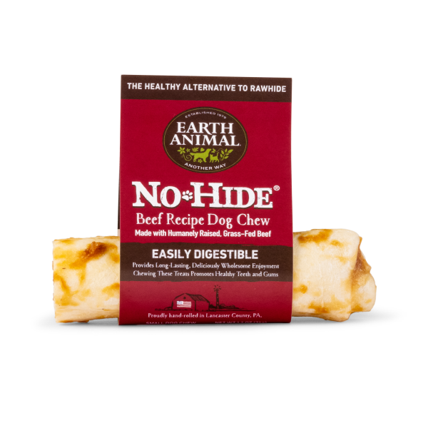 *S.O. - Up to 2 Week Wait* Earth Animal - Dog No Hide Chew - Grass Fed BEEF Dog Chew - SMALL - 34GM (1.2oz) - 1PK