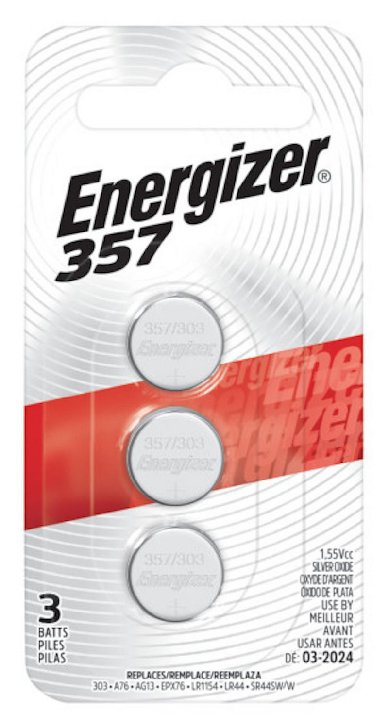 *DISC* Energizer - 357 Lithium Battery 1.55V - 3PK