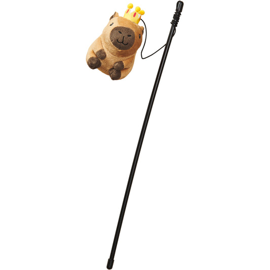 Ethical Pet - Capabara Crown Teaser Wand Cat Toy