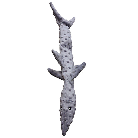 *S.O. - Up to 2 Week Wait* Ethical Pet Products - Skinneeez Extreme SHARK Triple Squeaker Dog Toy - 63.5CM (25in)
