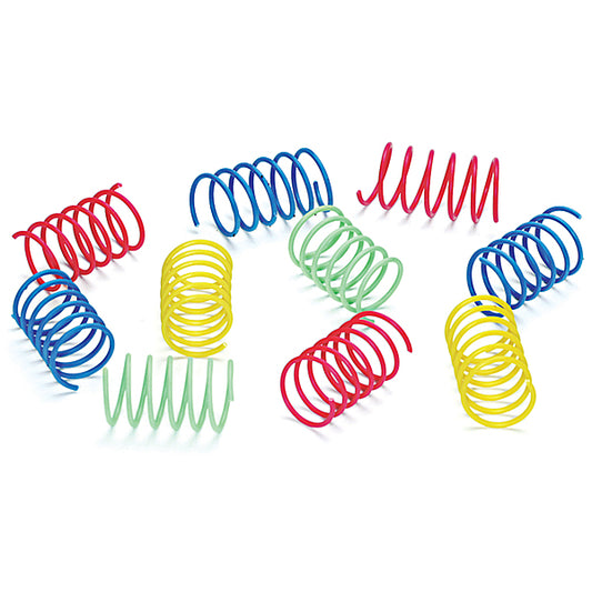 Ethical Pets - Colorful Springs Cat Toy - Wide - 5x3CM (2x1.2in) (BULK)