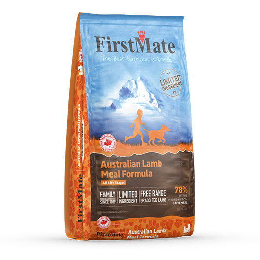 FirstMate - GF LID AUSTRALIAN LAMB Dry Dog Food - 11.4KG (25lb)
