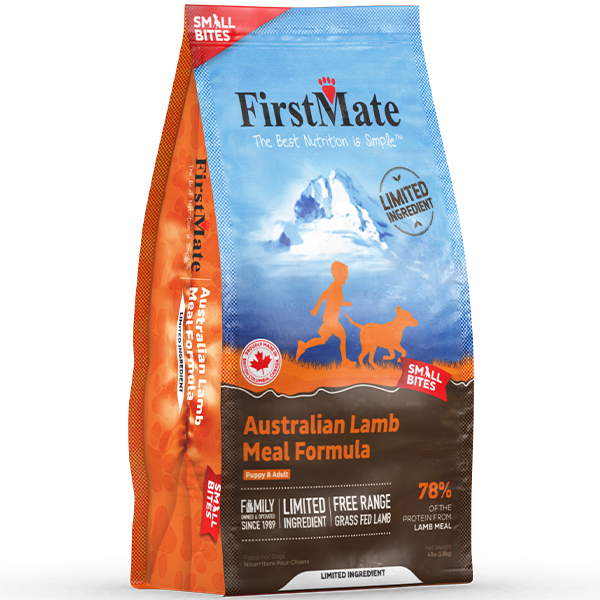 FirstMate - GF LID AUSTRALIAN LAMB Small Bites Dry Dog Food - 1.81KG (4lb)