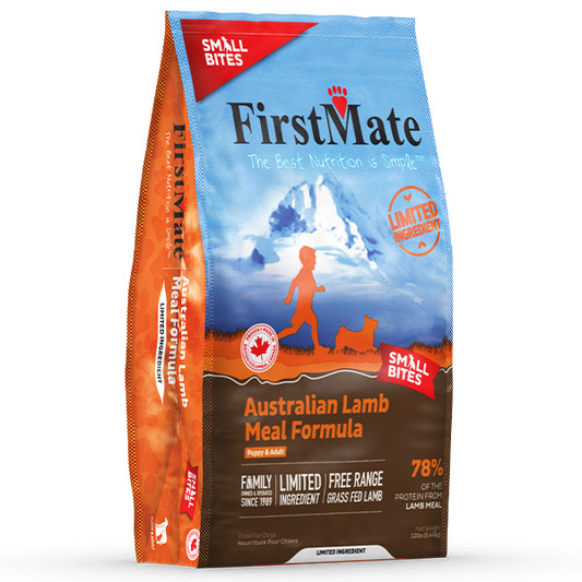 FirstMate - GF LID AUSTRALIAN LAMB Small Bites Dry Dog Food - 5.44KG (12lb)