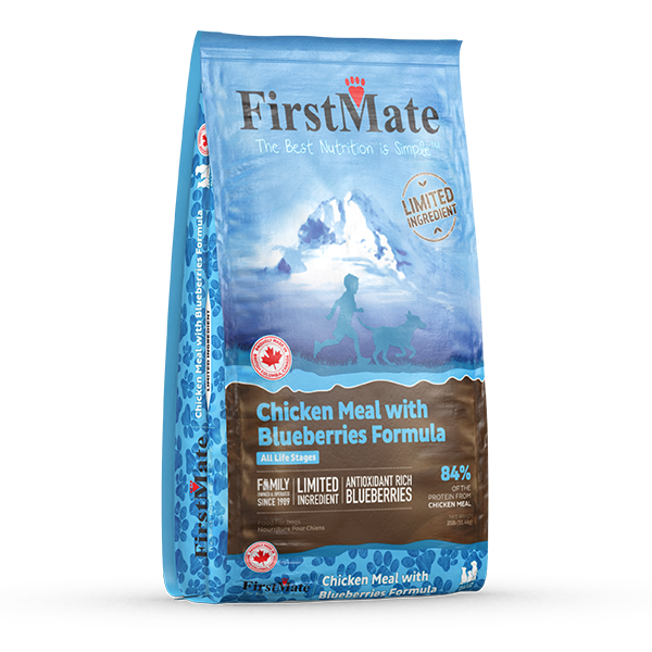 FirstMate - GF LID CHICKEN with BLUEBERRIES Dry Dog Food - 11.4KG (25lb)