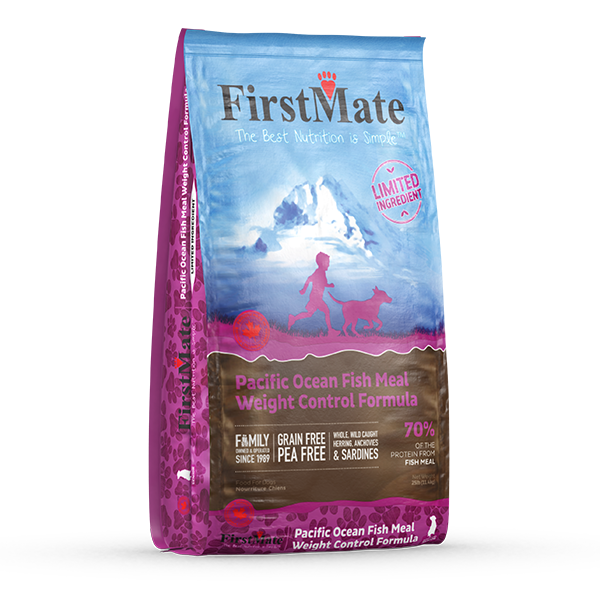 FirstMate - GF LID WEIGHT CONTROL SENIOR FISH Dry Dog Food - 11.4KG (25lb)