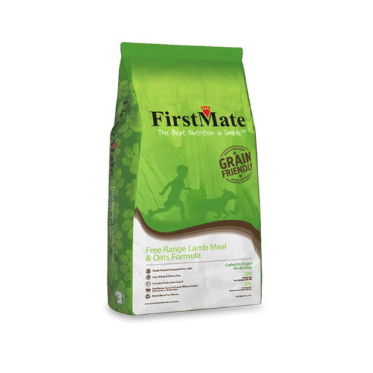 FirstMate - Grain Friendly Free Range LAMB and OATS Dry Dog Food