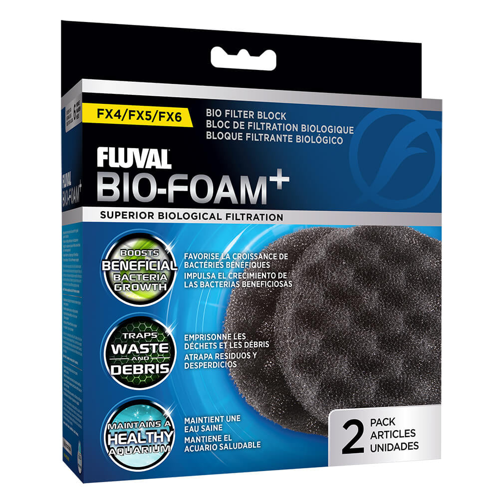*S.O. - Call for Estimated Arrival* Fluval - Bio-Foam Plus Filter Pads - 2PK