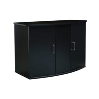 *S.O. - Call for Estimated Arrival* Fluval- Bow Front Aquarium Cabinet - 37in x 16.5in x 26in (94 cm x 42 cm x 66 cm) - Black