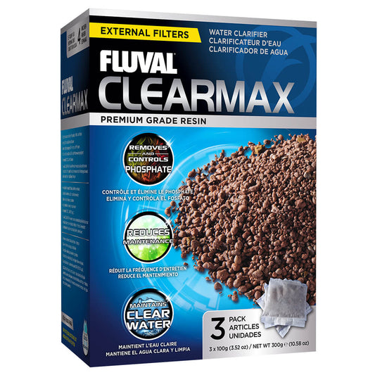 *S.O. - Call for Estimated Arrival* Fluval - ClearMax - 3 x 100GM (3.52oz)