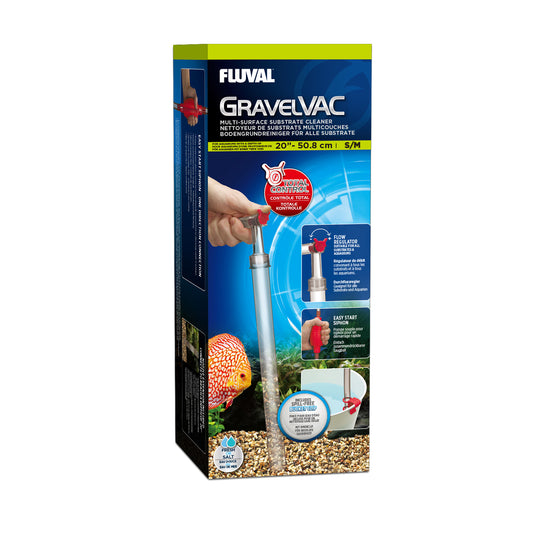 Fluval - Gravel Vac Multi-Substrate Cleaner - SMALL / MEDIUM