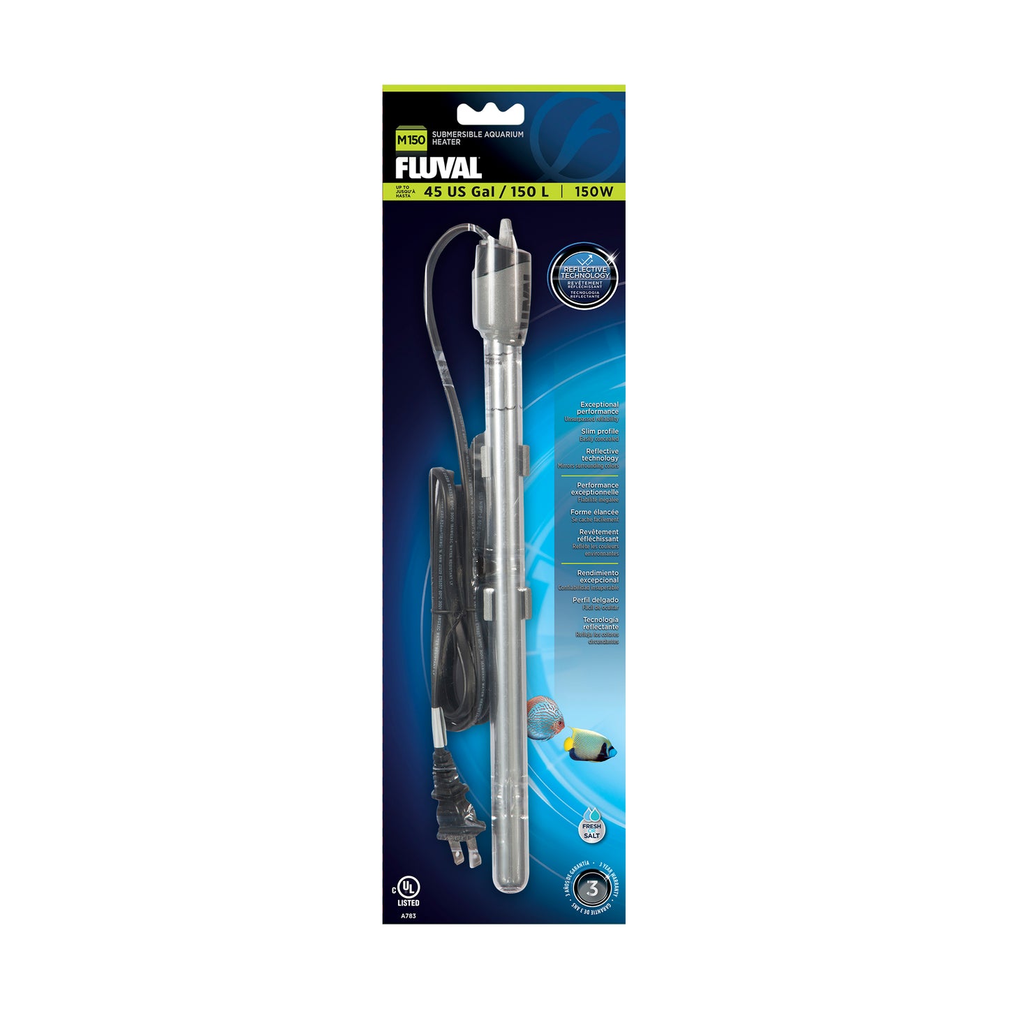 Fluval - M150 Submersible Heater - 150 W