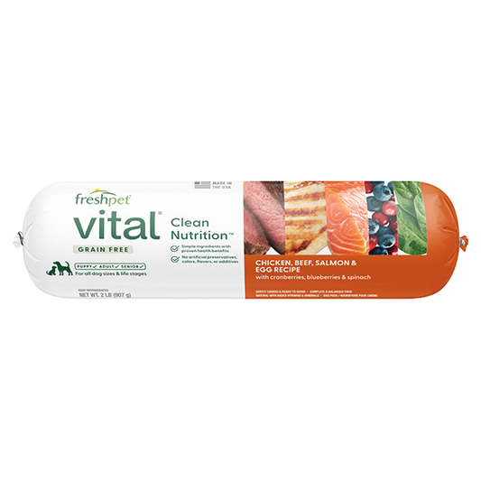 *S.O. - Up to 2 Week Wait* Fresh Pet - Vital Dog GF MULTI-PROTEIN Dog Food - 2lb