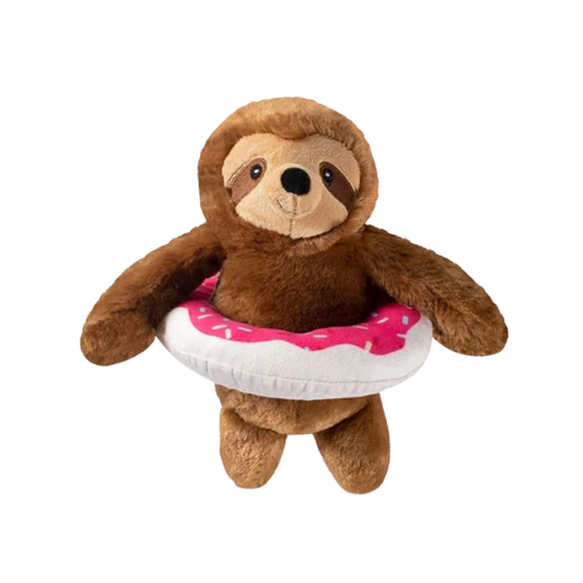 *S.O. - Call for Estimated Arrival* Fringe Studio - Donut Worry It's Pool Time Sloth Toy - 25CM (10in)