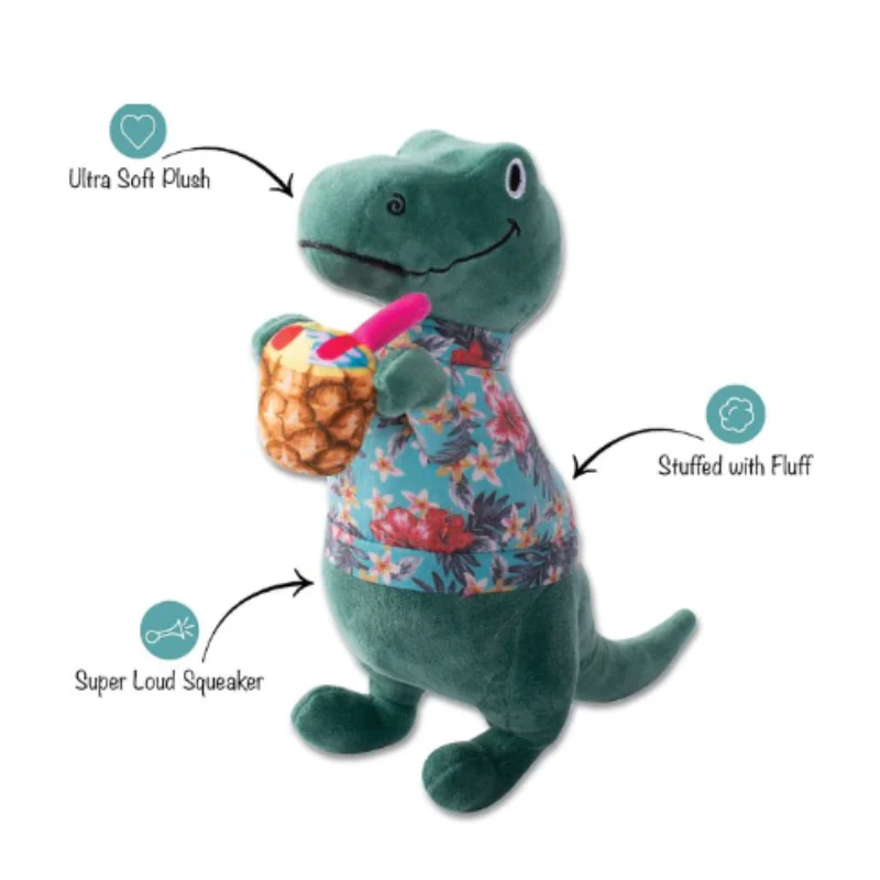 *S.O. - Up to 2 Week Wait* Fringe Studio - It's 5 O'Clock Somewhere Plush Dog Toy - 29CM (11.5in)