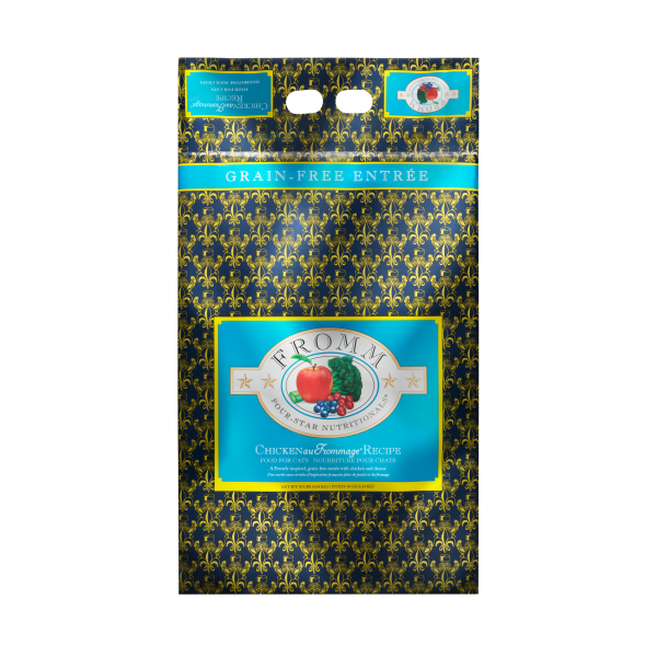 *S.O. - Up to 2 Week Wait* Fromm - Four-Star GF CHICKEN Au FROMMAGE Dry Cat Food - 4.54KG (10lb)