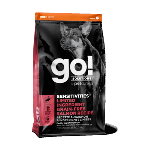 Petcurean - GO! Sensitivities GF LID SALMON Dry Dog Food - 9.98KG (22lb)