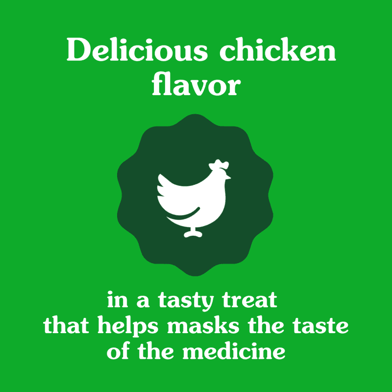 Greenies - Pill Pockets CHICKEN Cat Treat - 45GM (1.6oz)