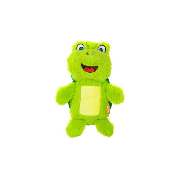 Growl, Belly Boomerz Turtle Dog Toy, GREEN, 23.5CM (9.3in)