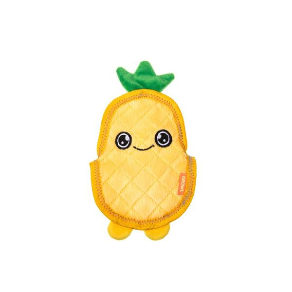 Growl, Flip Floppz Pineapple Dog Toy, YELLOW, 22CM (8.6in)