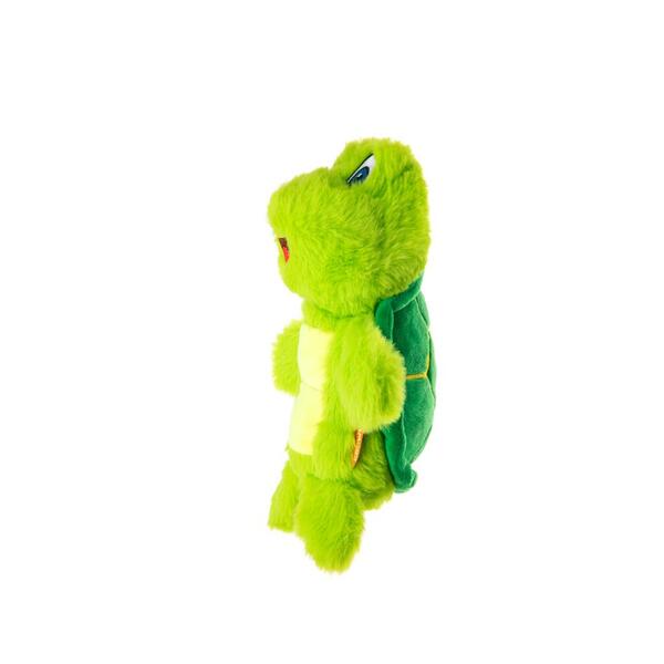 Growl, Belly Boomerz Turtle Dog Toy, GREEN, 23.5CM (9.3in)