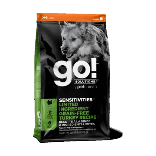 Petcurean - GO! Sensitivities GF LID TURKEY Dry Dog Food