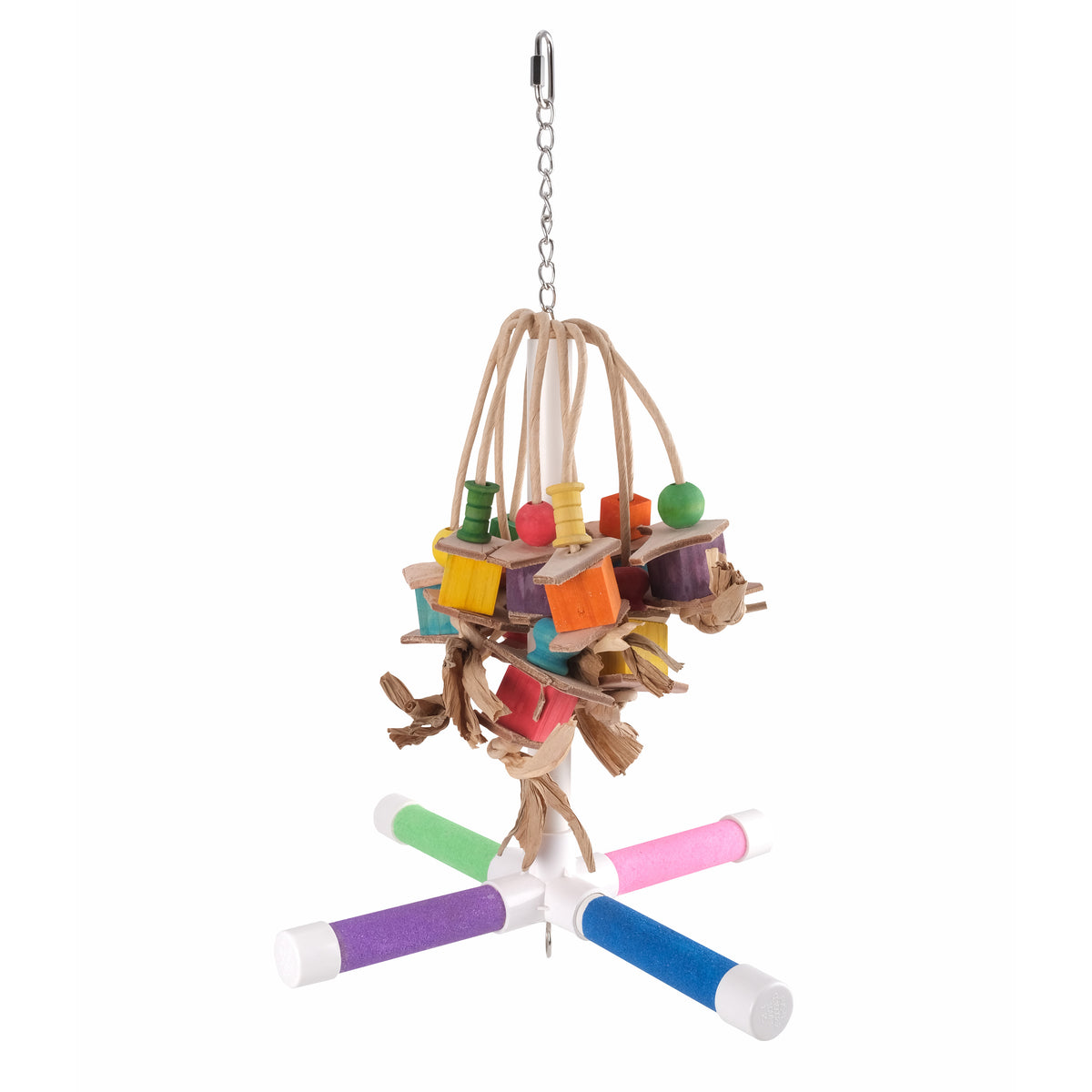 HARI - ACTIVE.PLAY 4-Way Perch Swing & Toy - 36.8x34.3CM (14.5x13.5in)