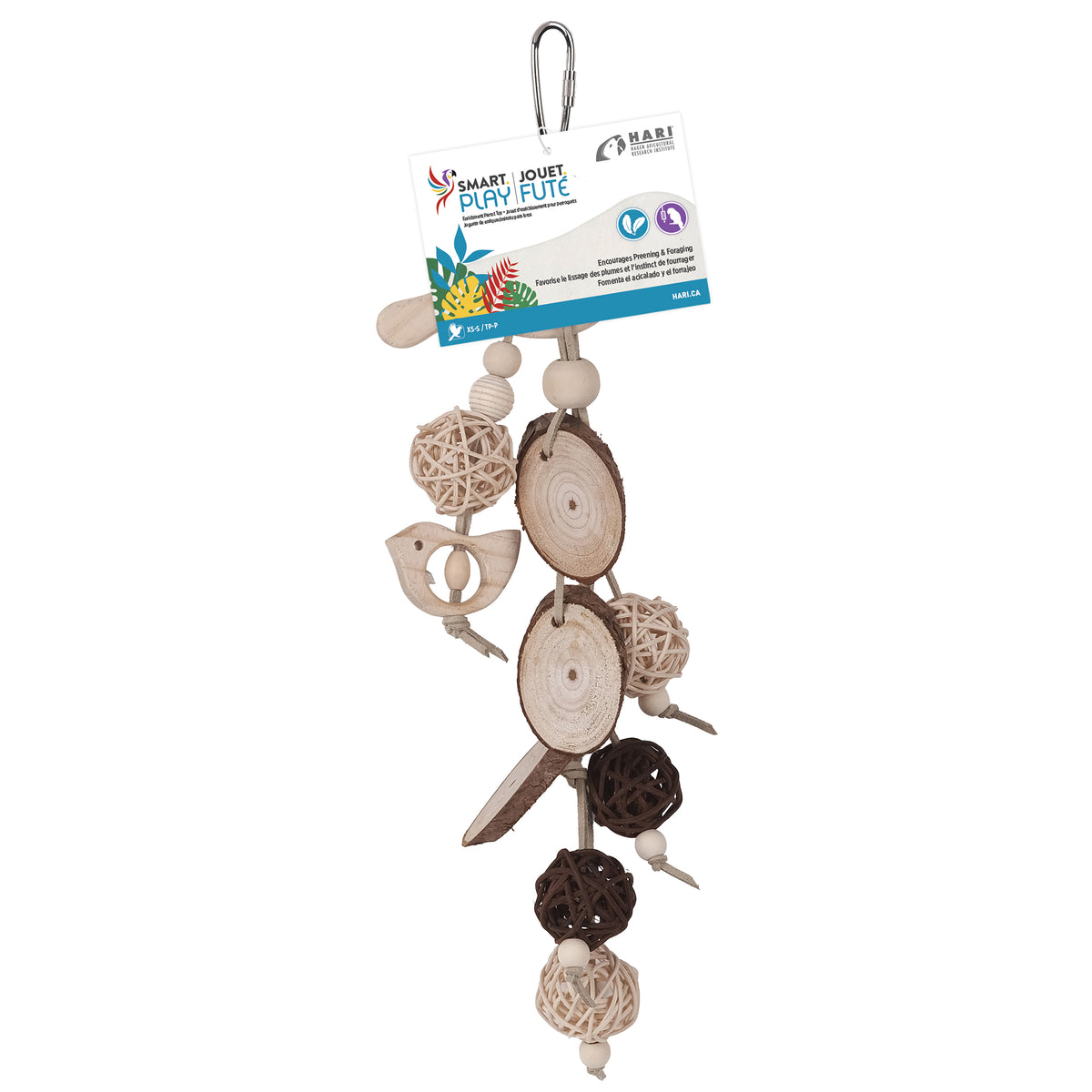 HARI - SMART.PLAY Enrichment Parrot Toy - Chirpy Chimes