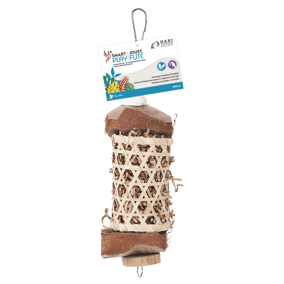 HARI - SMART.PLAY Enrichment Parrot Toy - Lantern Loot