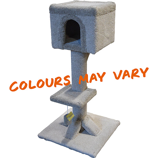 *PREORDER* Herta - House Cat Scratcher - 61x61CM (24x24in) Box - 122CM (4ft) High