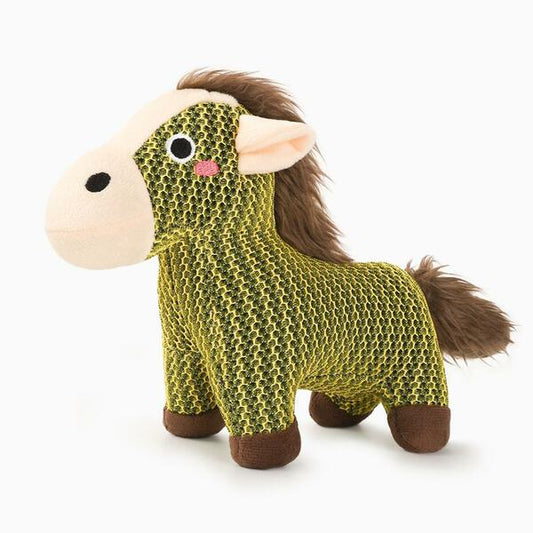 Hugsmart - Fuzzy Farm Friendz Horse Dog Toy