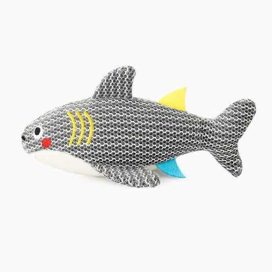 Hugsmart - Fuzzy Friendz Ocean Pals Shark Dog Toy - 28CM (11in)