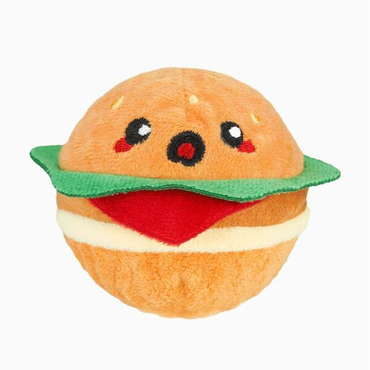 Hugsmart - Super Ball Food Party Hamburger Dog Toy