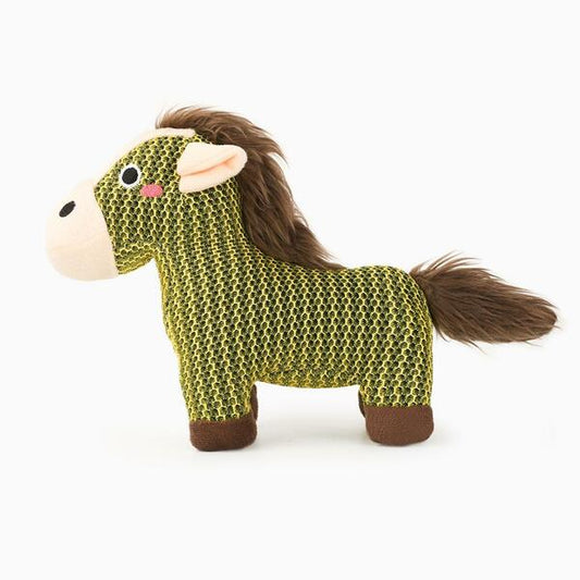 Hugsmart - Fuzzy Farm Friendz Horse Dog Toy