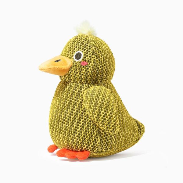 Hugsmart - Fuzzy Friendz Farm Friendz Tuffy Duck Dog Toy
