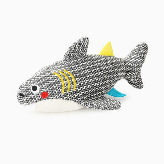 Hugsmart - Fuzzy Friendz Ocean Pals Shark Dog Toy - 28CM (11in)