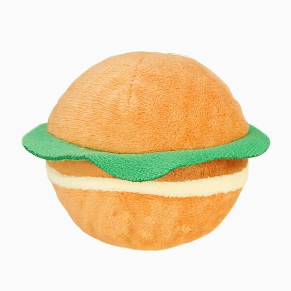 Hugsmart - Super Ball Food Party Hamburger Dog Toy
