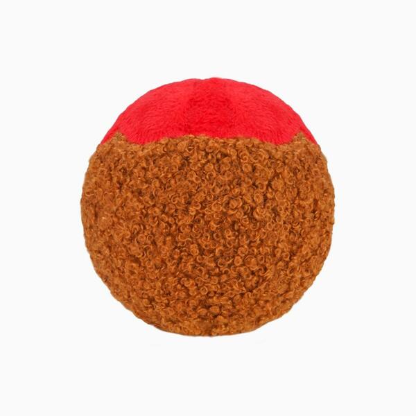 Hugsmart - Super Ball Food Party Spaghetti Meatball Dog Toy