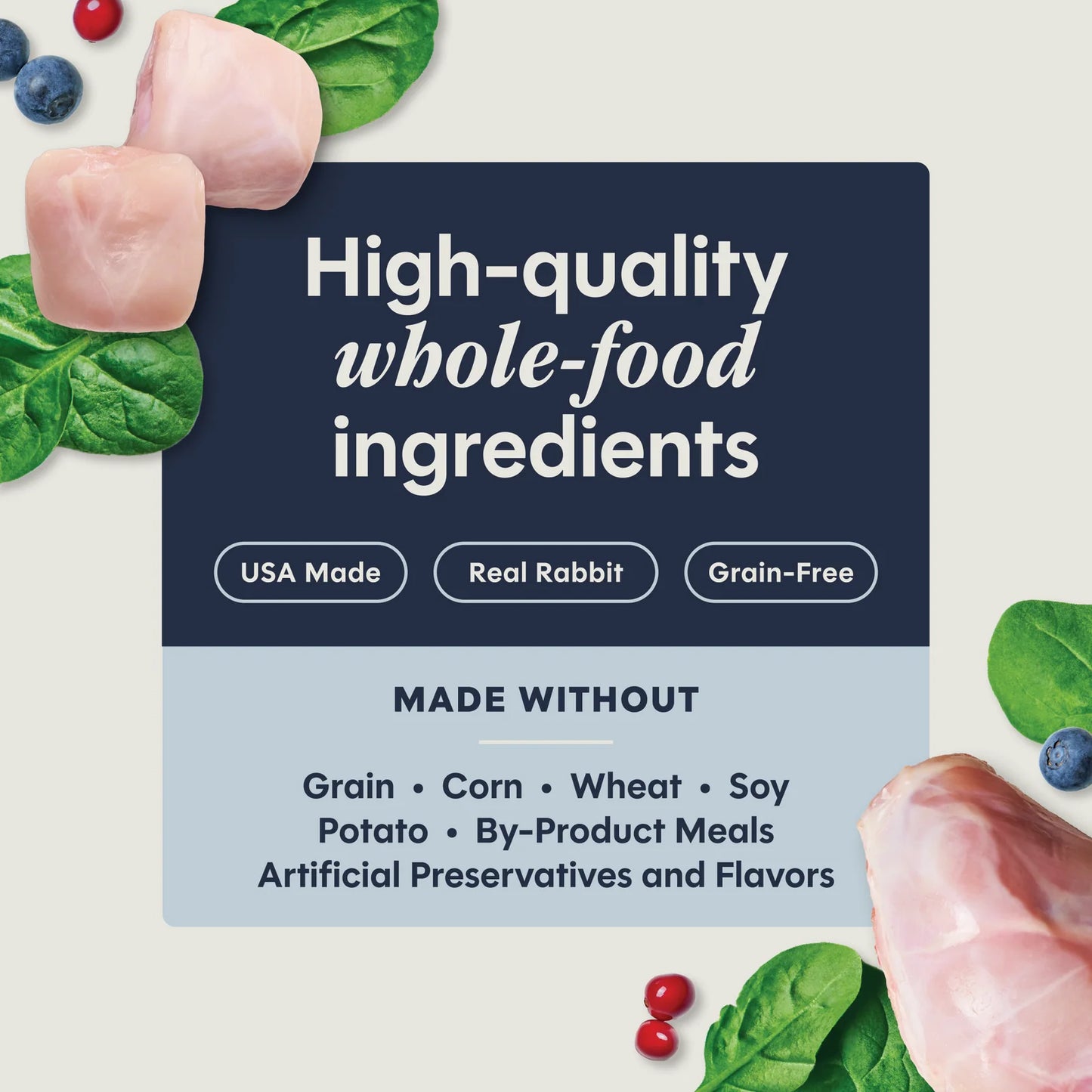 *PREORDER* Instinct - Grain Free Minced Farm Raised RABBIT Wet Cat Food - 99GM (3.5oz) - 12 CASE