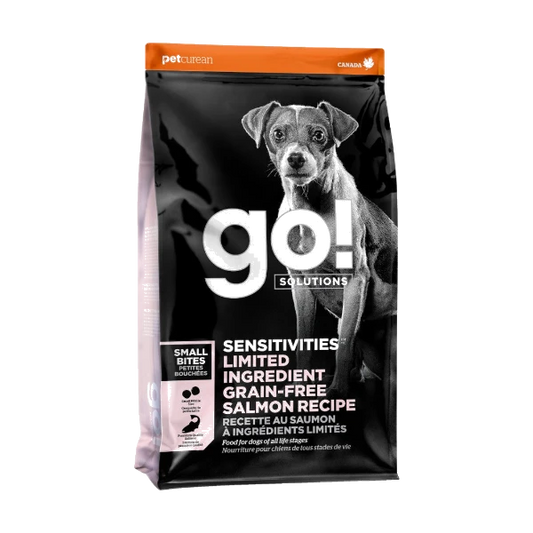 Petcurean - GO! Sensitivities GF LID SALMON SMALL BITES Dry Dog Food