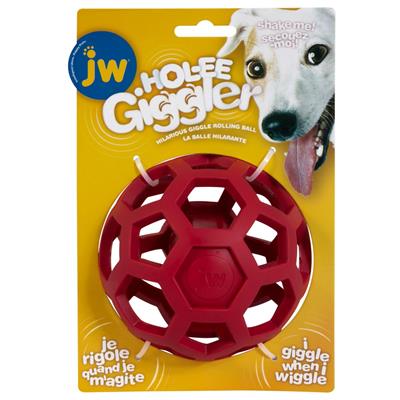 JW Pet, Hol-ee Giggler Dog Toy, 12.75CM (5in)