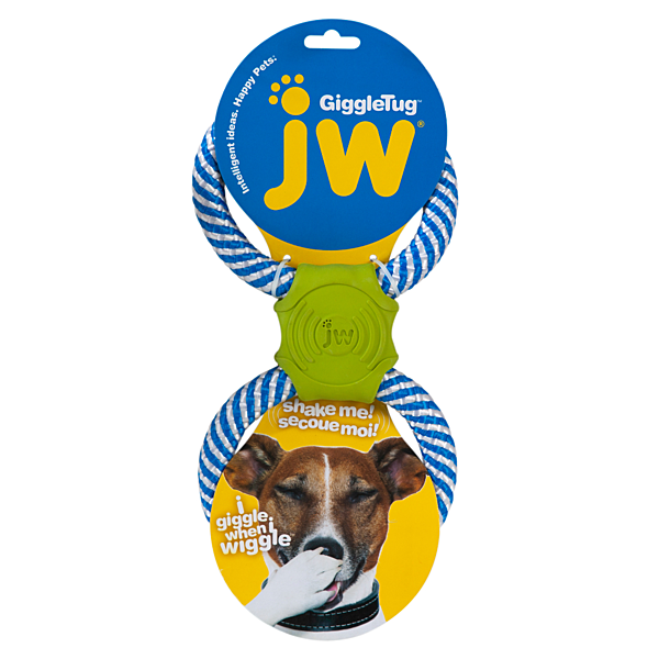 JW Pets, Giggle Tug Dog Toy, 31.5CM (12in)
