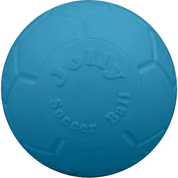 Jolly Pets, Soccer Ball Dog Toy, OCEAN BLUE, 20CM (8in)