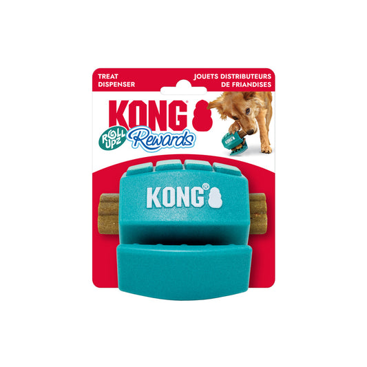 KONG - Rewards Roll Upz Ball Dog Toy - MEDIUM - 6.9CM (2.75in)