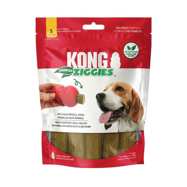 KONG - Ziggies Enhanced Dog Treat - SMALL - 198GM (7oz)