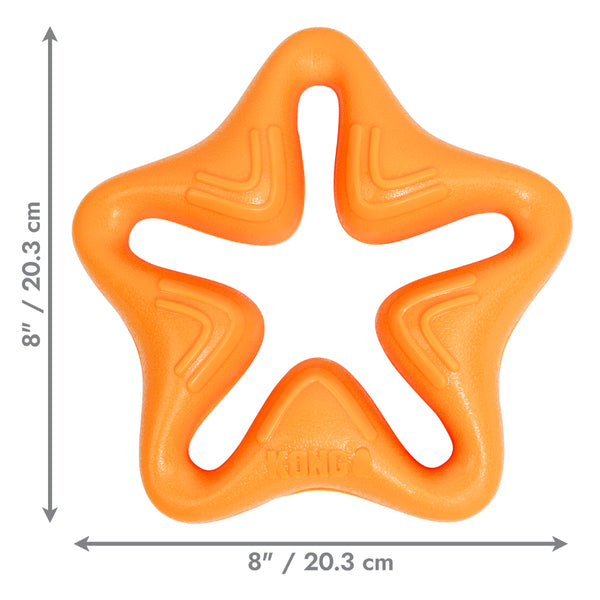 KONG, Squeakz Star Dog Toy, LARGE, 20.3CM (8in)