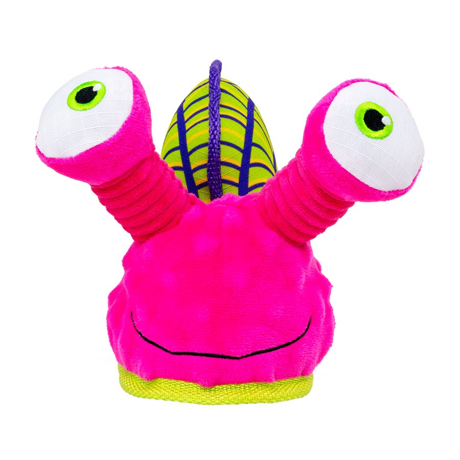 KONG - Tropics Rattlez Snail Dog Toy - MEDIUM/LARGE - 19CM (7.5in)